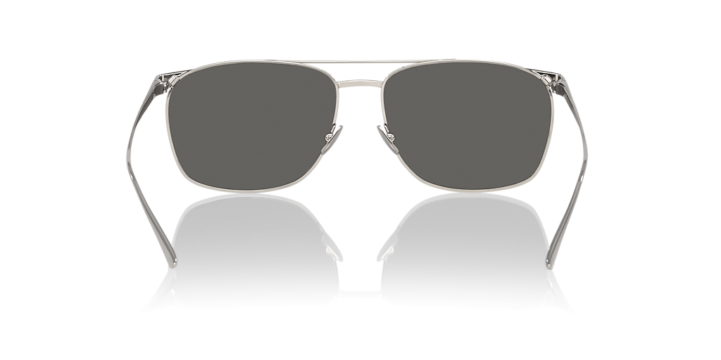 Saint Laurent SL 796 M (57 - 15) with Grey lenses and Silver