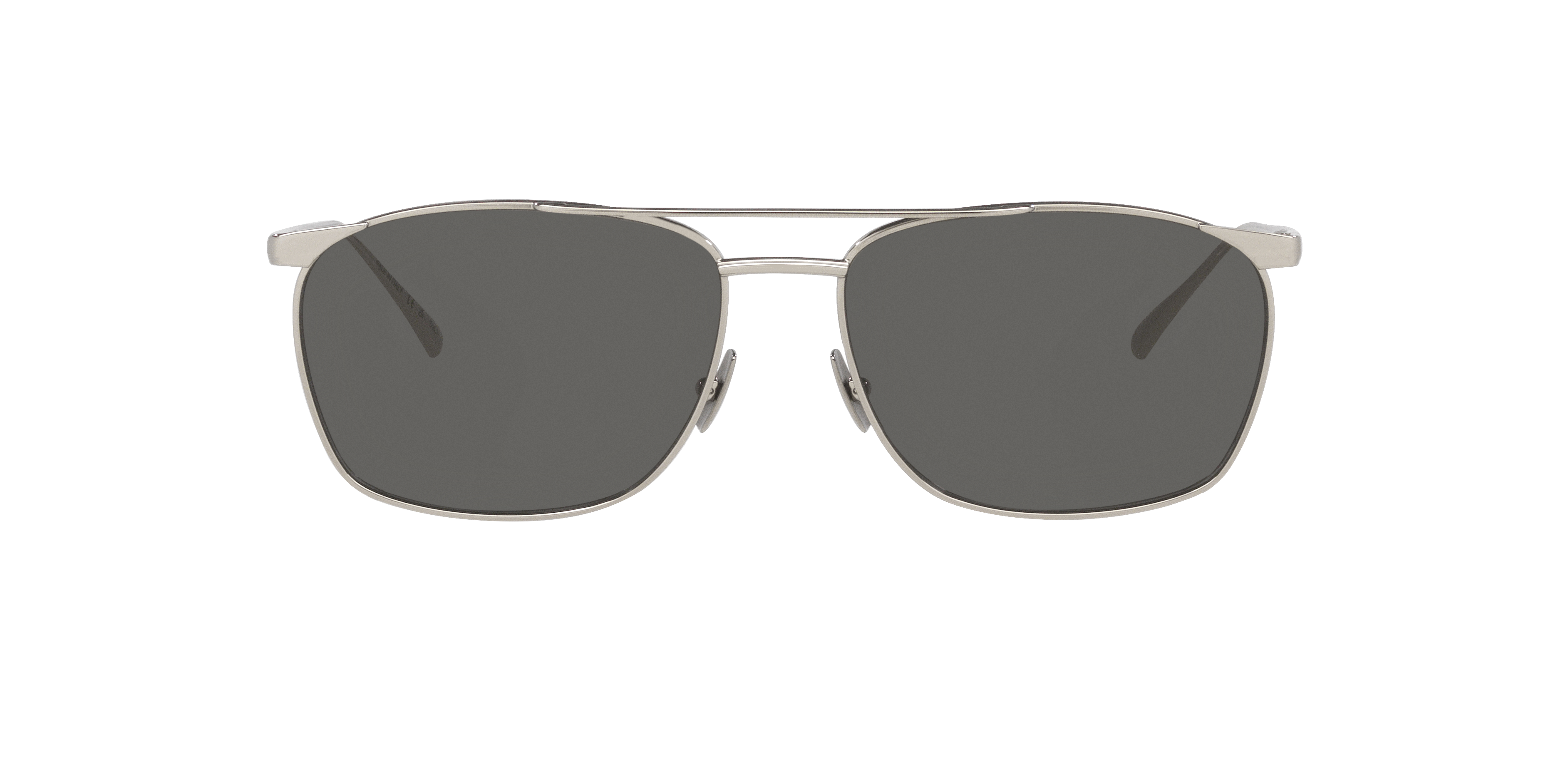 Saint Laurent SL 796 M (57 - 15) with Grey lenses and Silver frame