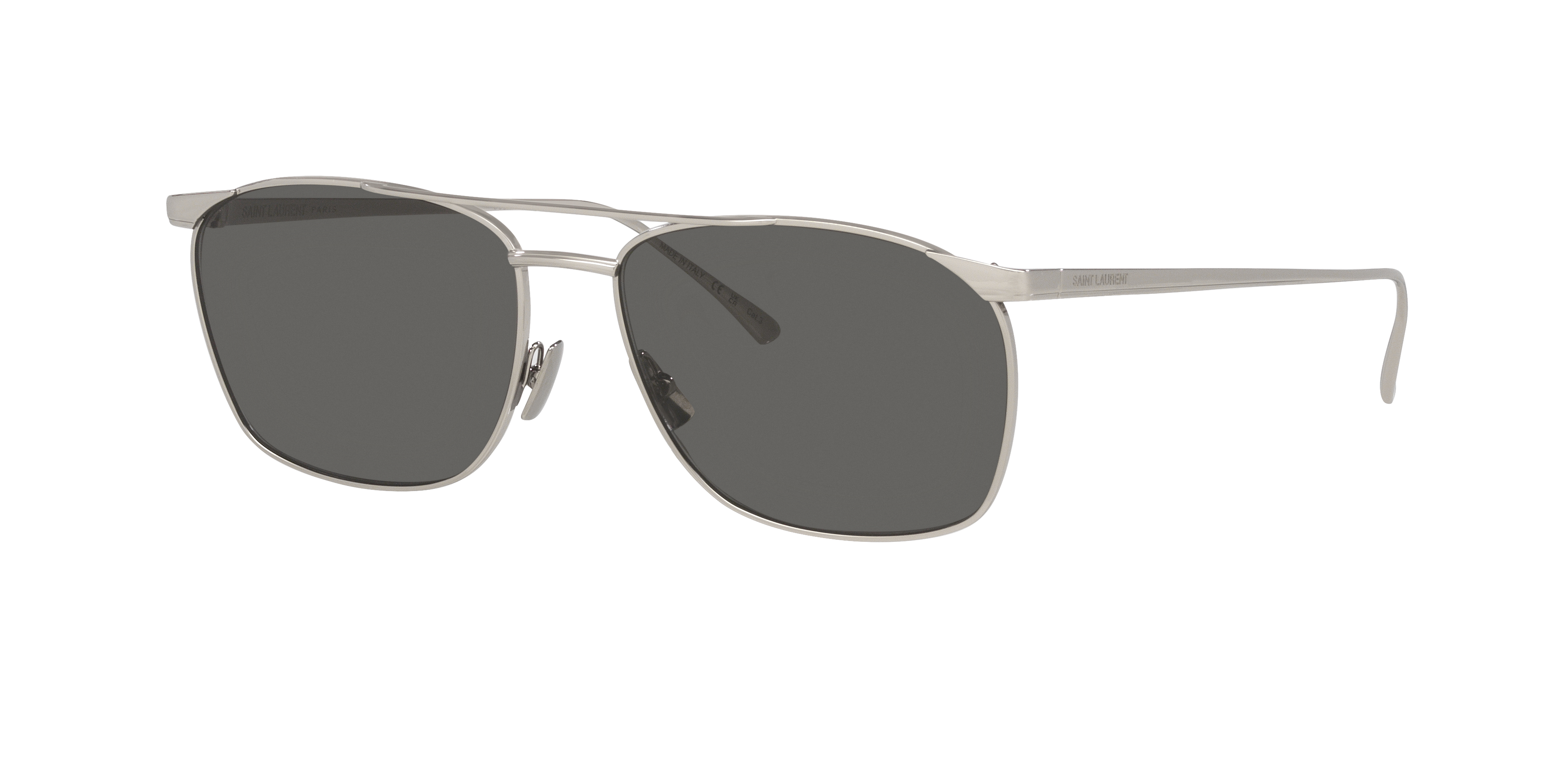 【関税＆送料込み】Saint Laurent Sl 796 Sunglasses Saint Laurent SL 796 M (57 - 15) with Grey lenses and Silver