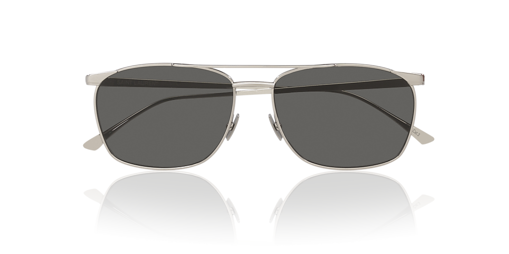 Saint Laurent SL 796 M (57 - 15) with Grey lenses and Silver