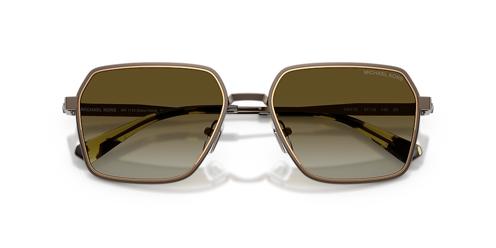 Michael Kors MK1176 Dana Point XL (57 - 18) with Green lenses and