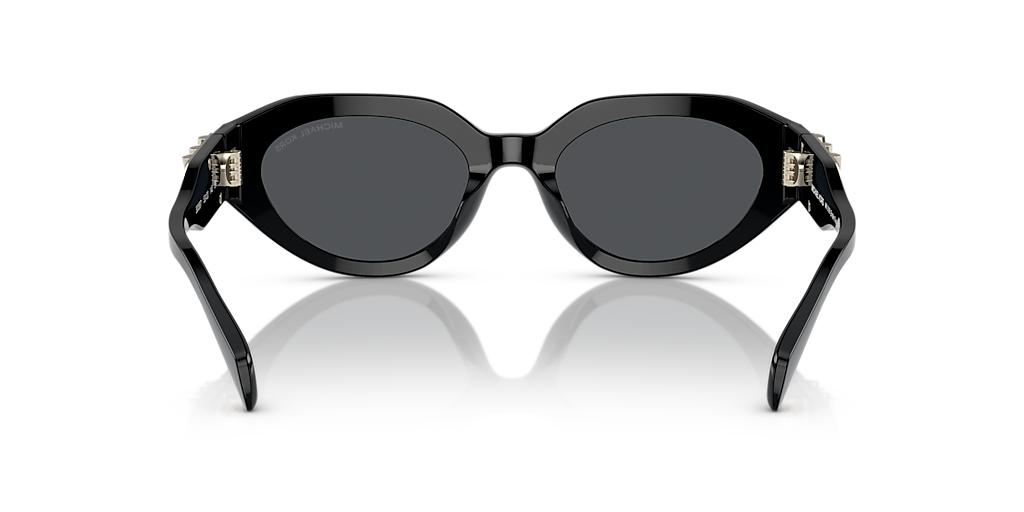 MICHAEL KORS MK2192 Empire Oval Black - Women Sunglasses, Grey Solid Lens