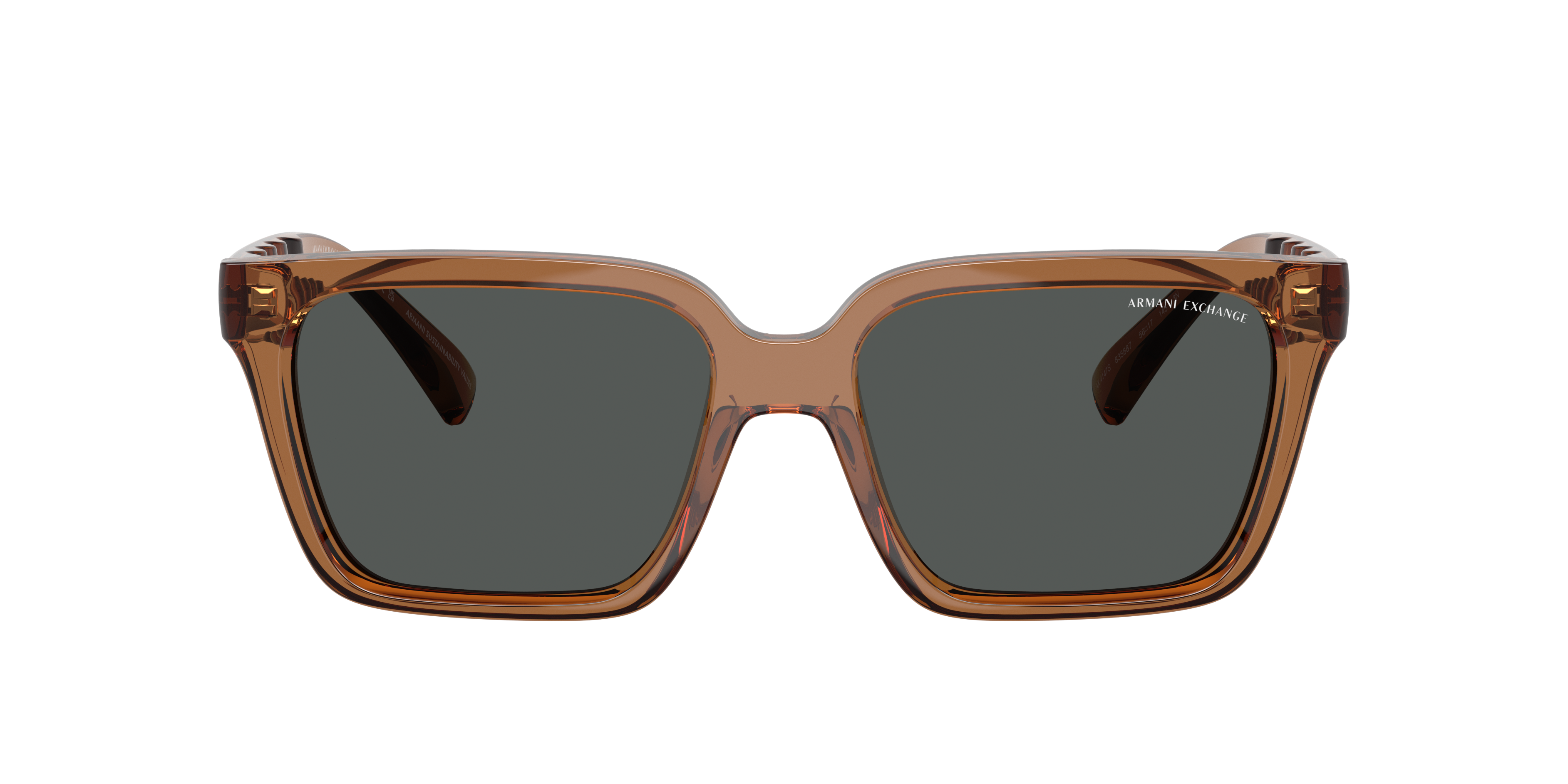 Armani Exchange Man Sunglass Ax4147s In Dark Grey