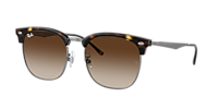 Ray-Ban RB4418D XXL (56 - 19) with Grey lenses and Transparent