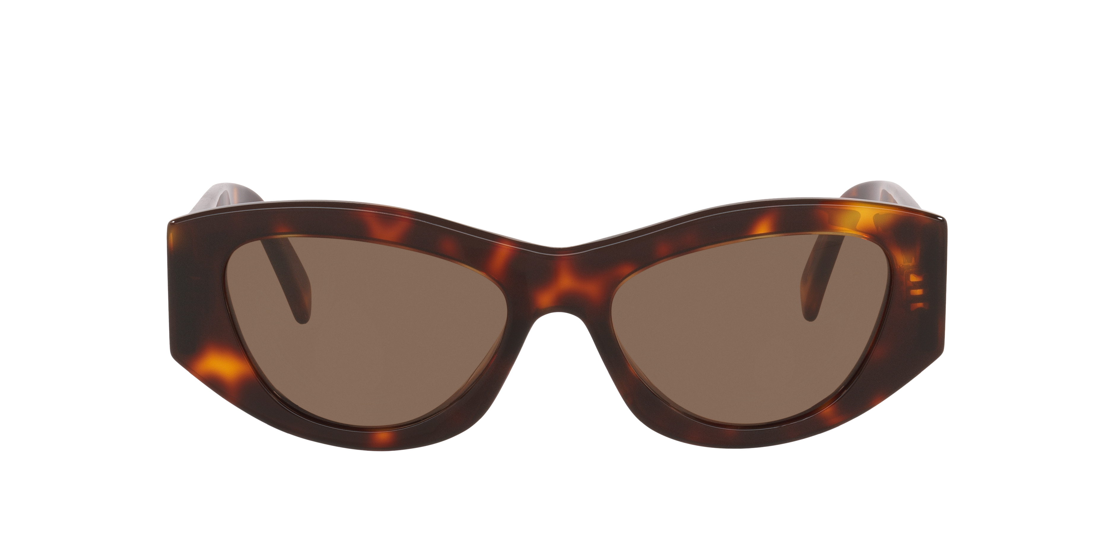 【直営・関税送料込】Celine large hair cl Celine CL4022FN Clear Frame Sunglasses 58 14 Orange Blue
