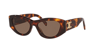 Celine CL40194U S (52 - 22) with Grey lenses and Tortoise frame