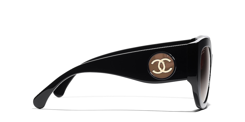 CHANEL☆ ロゴ Butterfly バタフライ サングラス CH5550 Chanel Butterfly Sunglasses CH5550 L (55 - 20) with Green