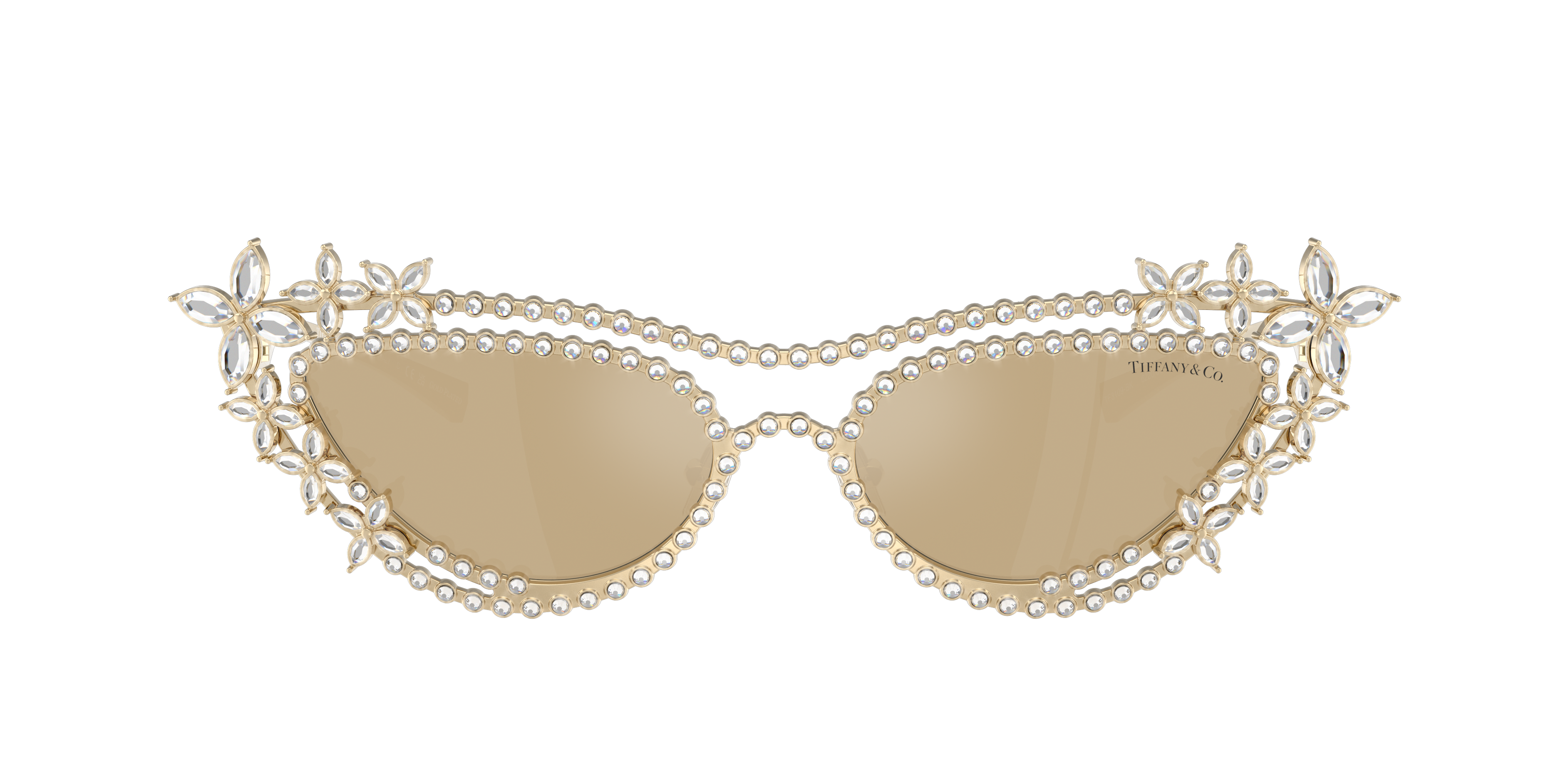 Tiffany & Co. TF3109BK XL (54 - 17) with Yellow lenses and