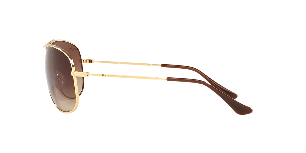 Ray-Ban RB3293 S (63 - 13) with Brown lenses and Gold frame