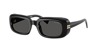 miu miu ブラック サングラス　MU 11WS 1AB5S0 Miu Miu 0MU 11WS MU 11WS 1AB5S0 | Sunglasses