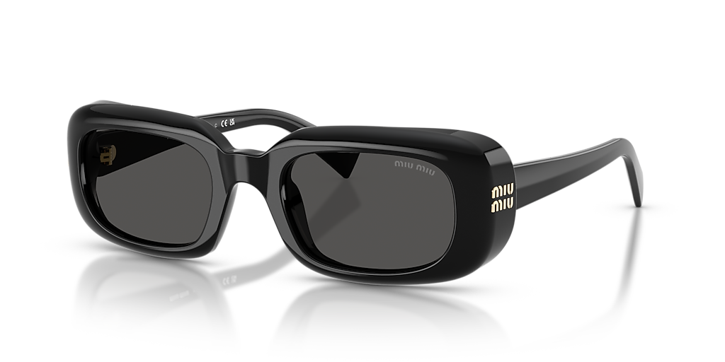 Miu Miu MU B13S S (52 - 22) with Grey lenses and Black frame
