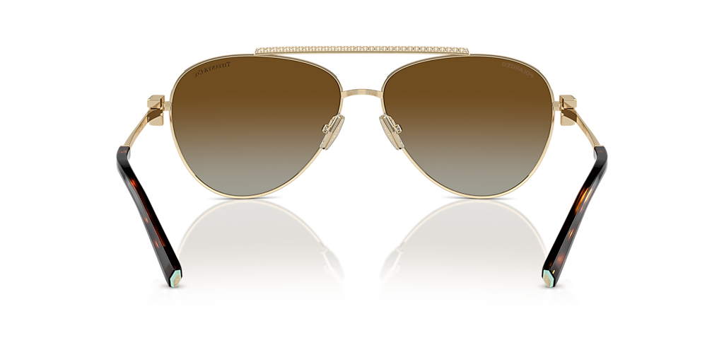 【Tiffany & Co】 ☆サングラス TF3101B☆ Tiffany & Co. TF3101B XL (59 - 14) with Brown lenses and