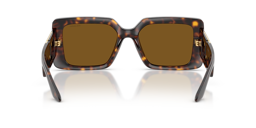 Versace Tortoiseshell Square Sunglasses with Brown Lenses Versace 4499U 108/73 Sunglasses - US main image 3