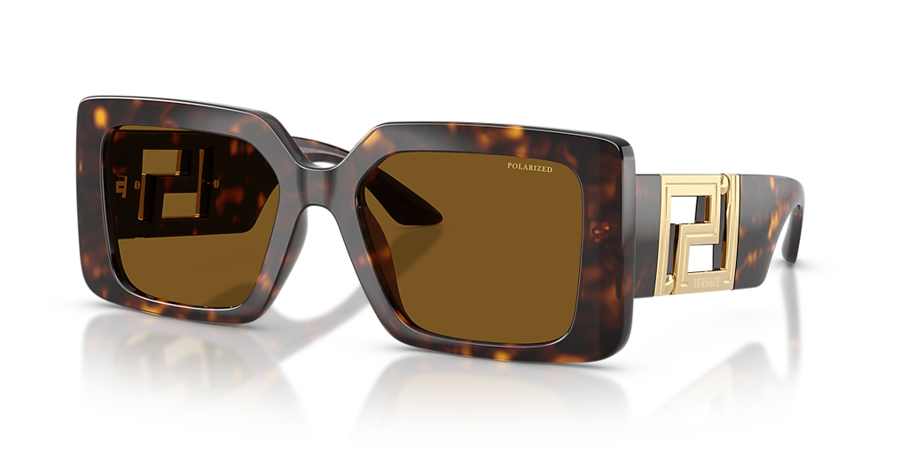 Versace VE4505U L (55 - 19) with Brown lenses and Tortoise frame