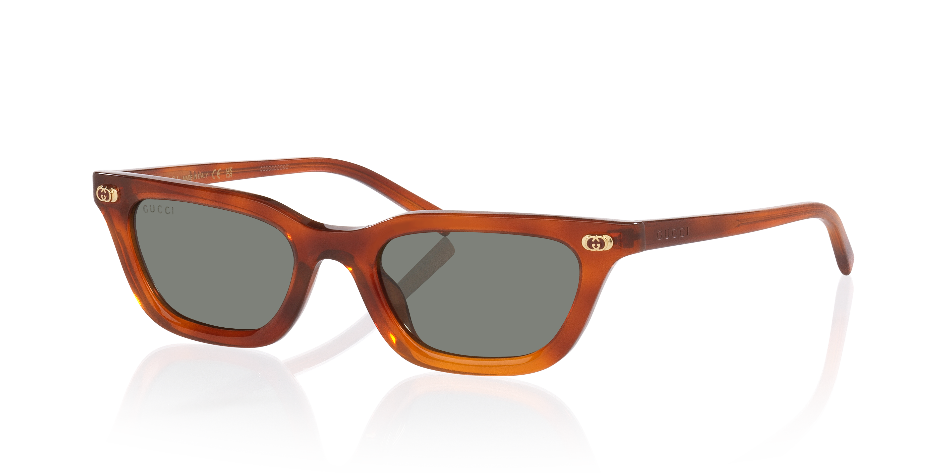 Gucci GG1944S M (50 - 20) with Grey lenses and Tortoise frame