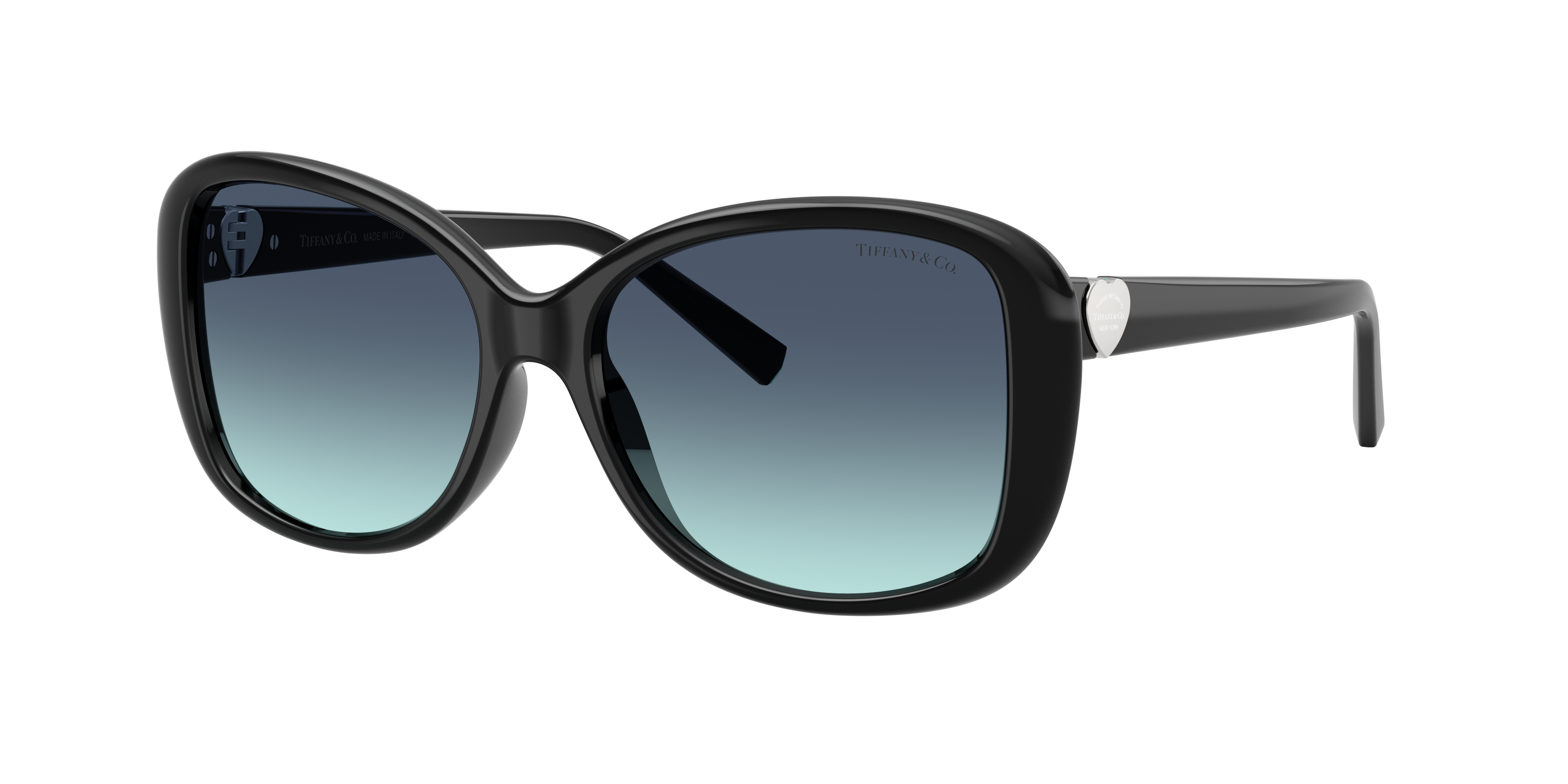 Tiffany & Co. TF4257U L (56 - 16) with Blue lenses and Black frame