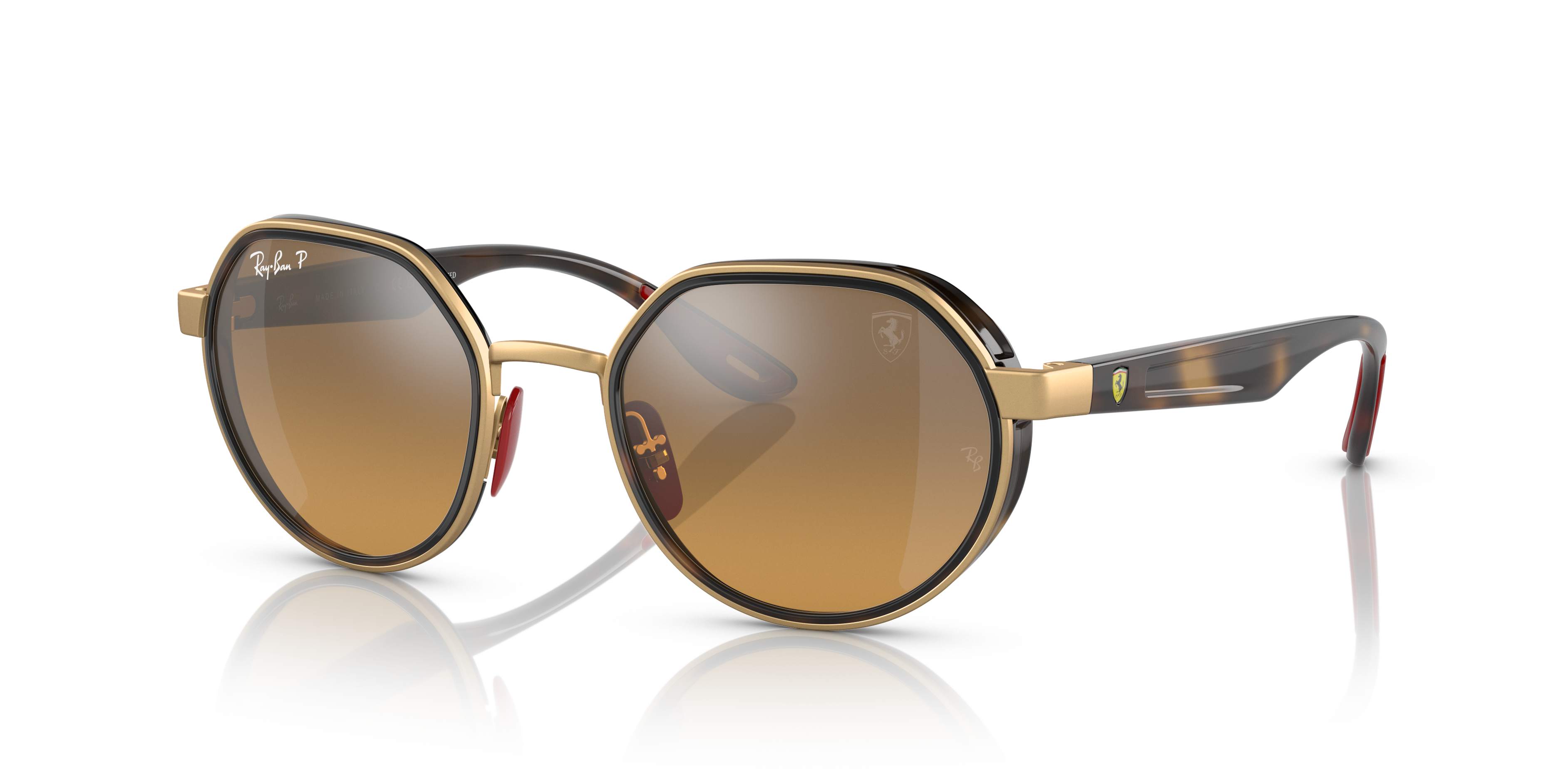 Ray-Ban RB3703M Scuderia Ferrari Collection Polarized+ Lenses M