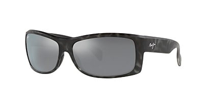 Maui Jim Equator 65 MAUI Green® Mirror Polarized & Matte Black 