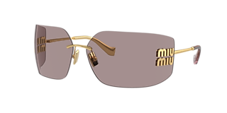 Miu Miu MU 06ZS S (50 - 20) with Brown lenses and Pink frame