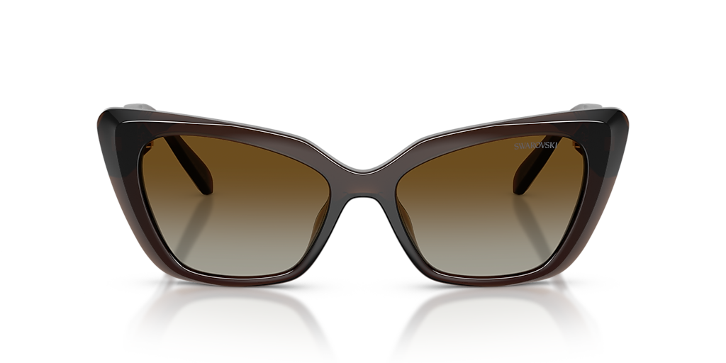 Swarovski SK6047 XS (54 - 17) with Brown lenses and Brown frame