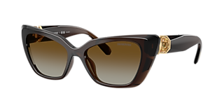 Swarovski SK6033 M (54 - 19) with Brown lenses and Tortoise frame
