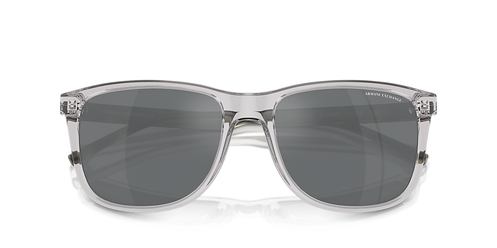 Armani Exchange AX4070S L (57 - 18) with Black lenses and Grey