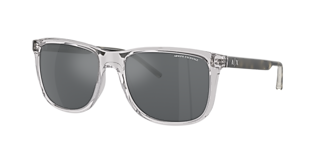 Armani Exchange AX4149SU L (56 - 18) with Grey lenses and