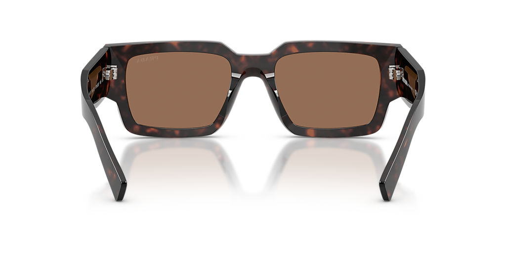 PRADA PR B17S Root Tortoise - Men Luxury Sunglasses, Dark Brown Lens