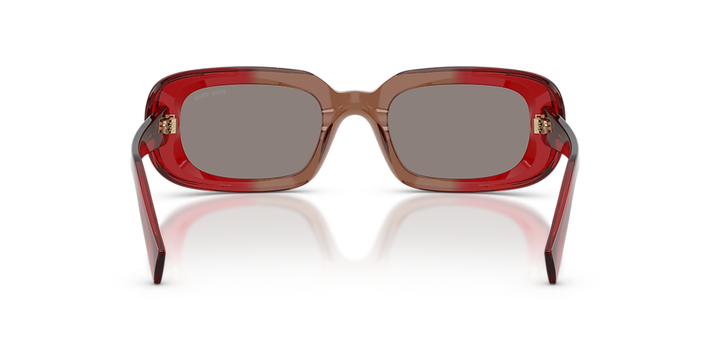 Miu Miu MU B13S S (52 - 22) with Grey lenses and Red frame