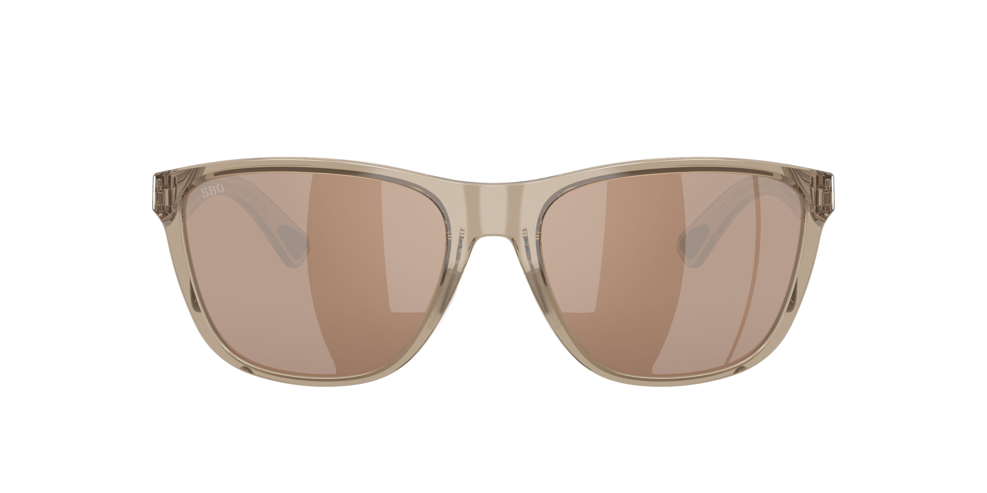 Costa Unisex Sunglass 6s9124 Corrientes In Copper Silver Mirror