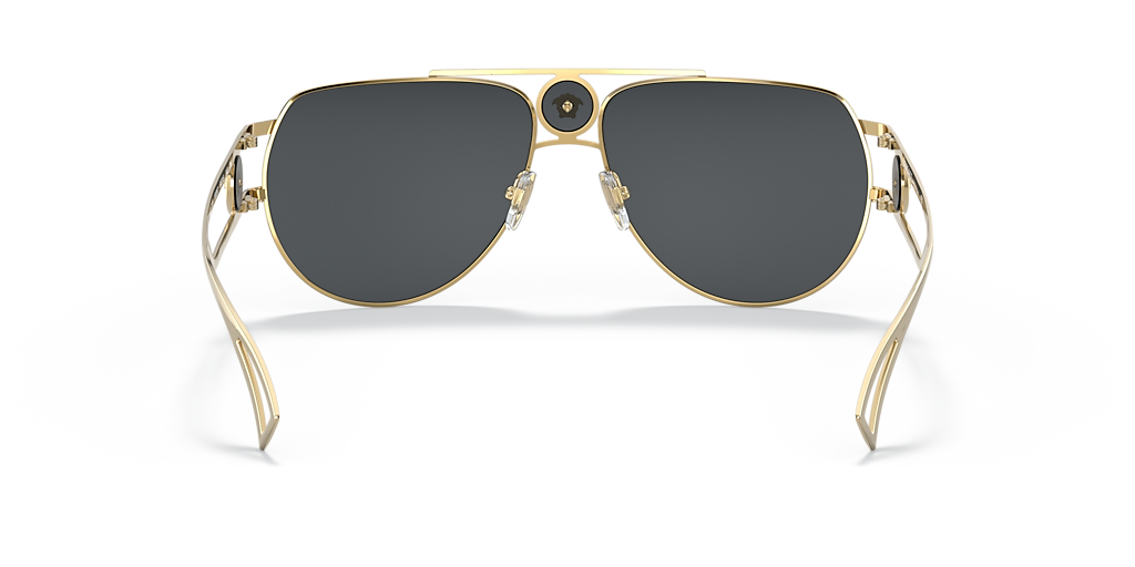 Versace VE2225 XL (60 - 15) with Grey lenses and Gold frame