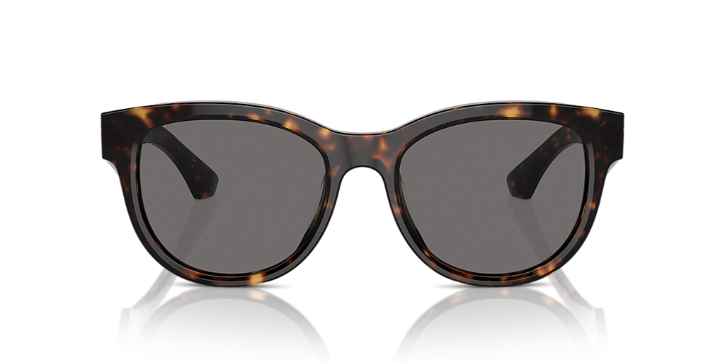 BURBERRY BE4432U Dark Havana - Women Luxury Sunglasses, Dark Grey Polarized Lens