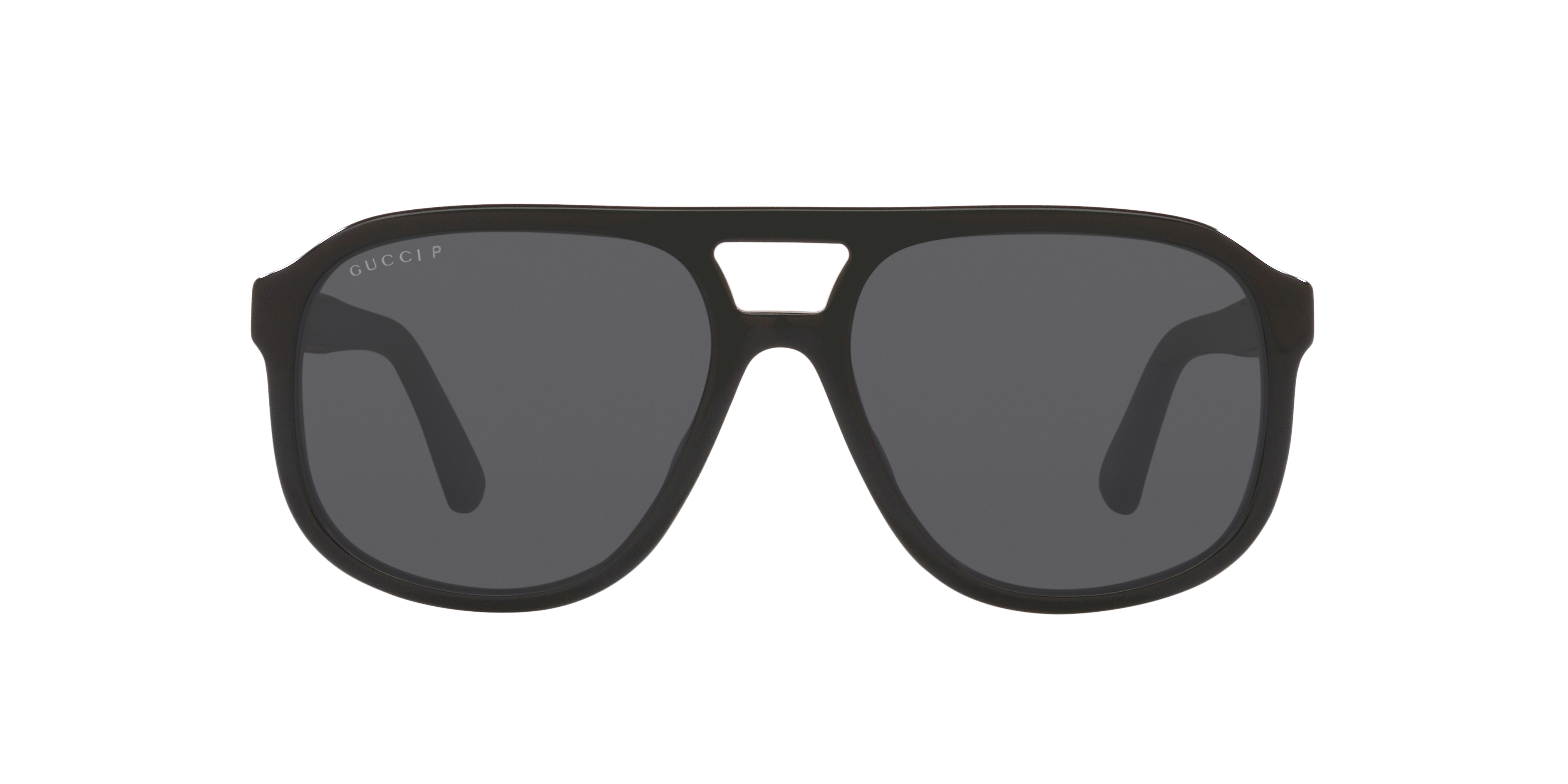 Gucci GG1188S XL (58 - 17) with Grey lenses and Black frame