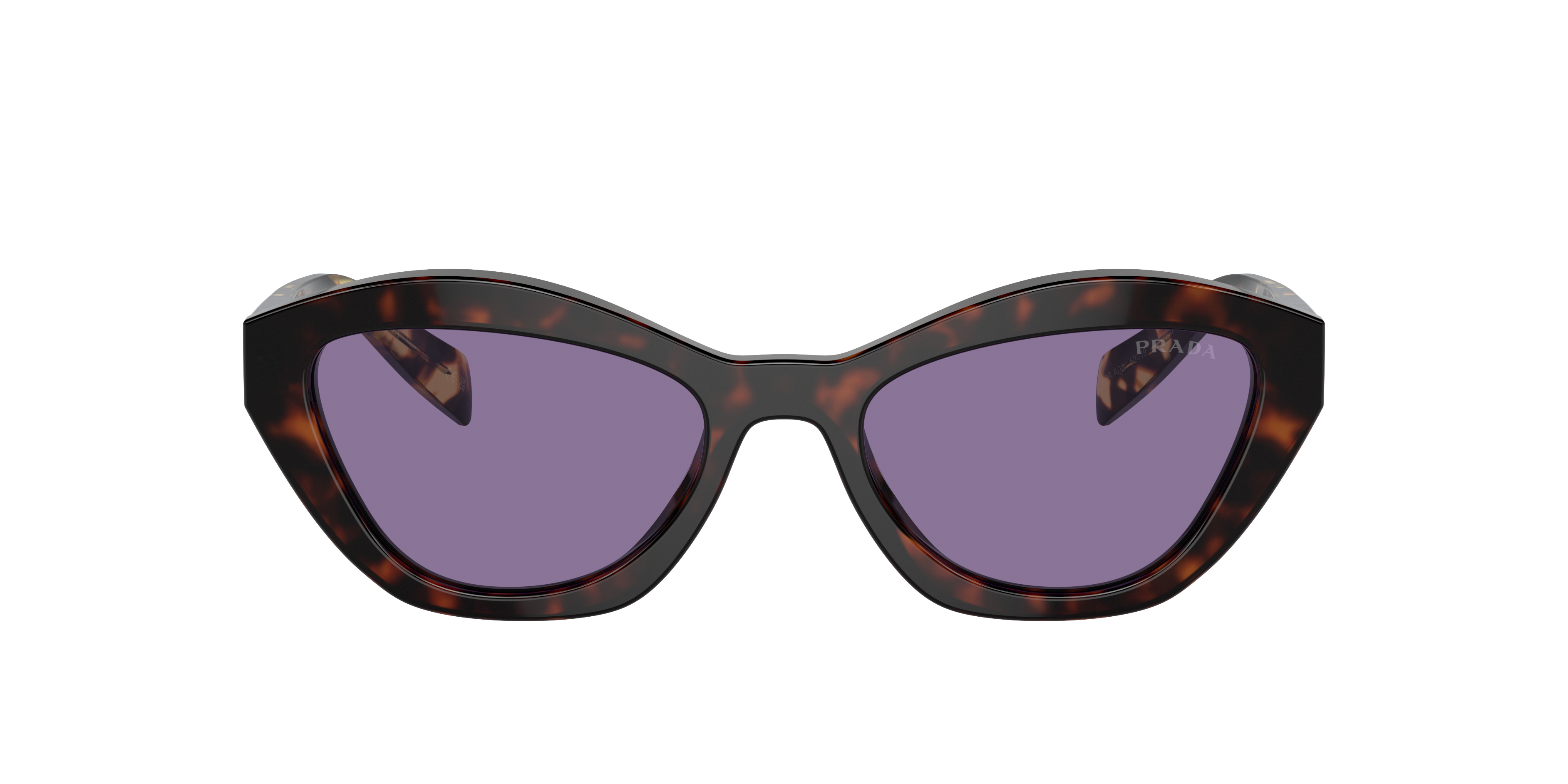 Prada PR A02S S (52 - 19) with Violet lenses and Tortoise
