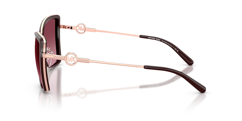 Michael Kors MK1067B Corsica XL (55 - 18) with Red lenses