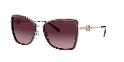 Michael Kors MK1067B Corsica 55 Dark Grey Gradient & Light Gold