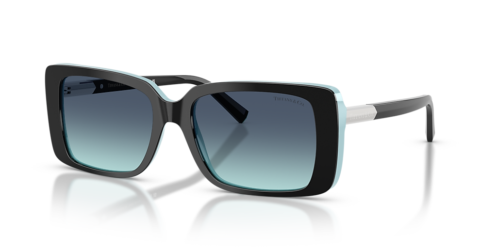 Tiffany TF4249F XL (55 17) with Blue lenses and Black
