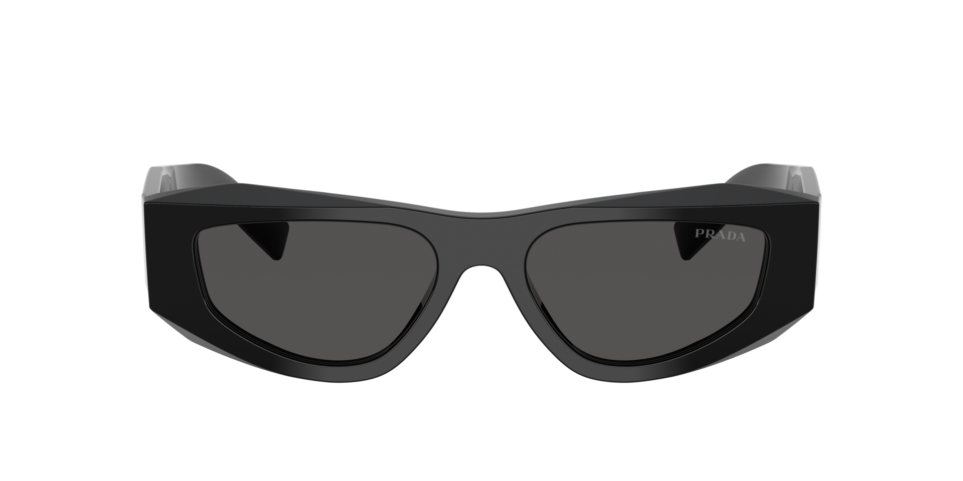 Prada PR B19S M (52 - 17) with Grey lenses and Black frame 