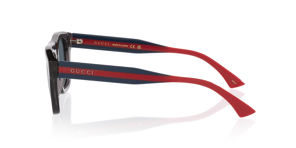 Gucci GG1991S L (52 - 21) with Blue lenses and Grey frame