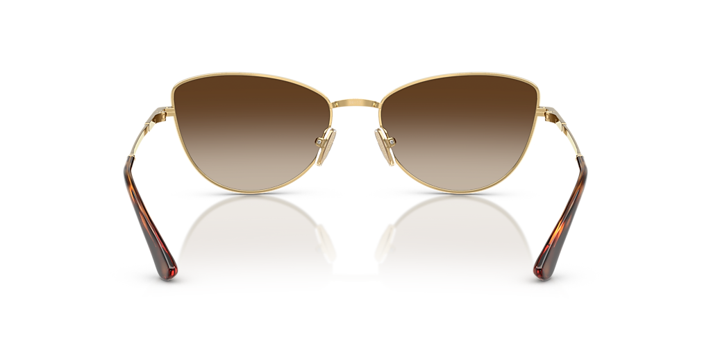 VOGUE EYEWEAR VO4324S Gold - Women Sunglasses, Gradient Dark Brown Lens