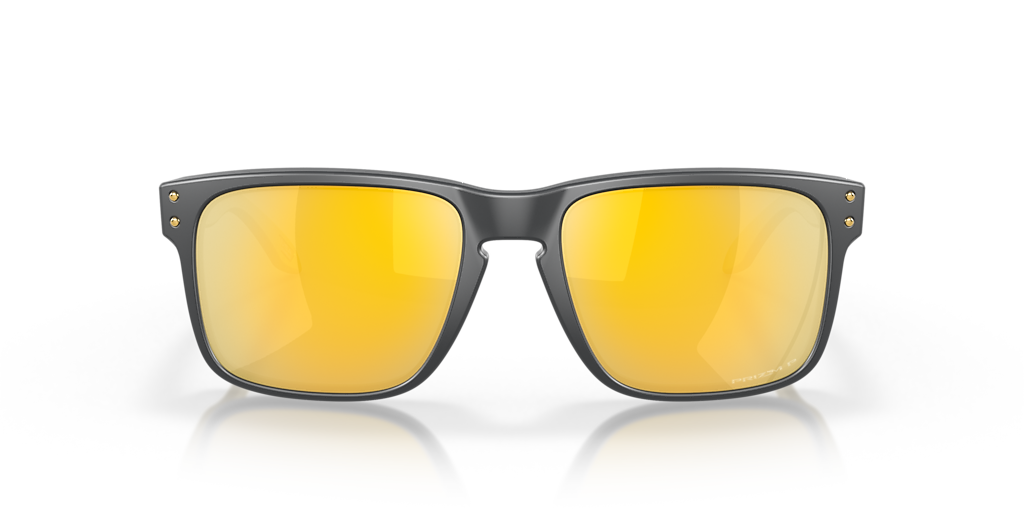 【(。・ω・。)】. Oakley OO9102 Holbrook™ XL (57 - 18) with Gold lenses and Grey