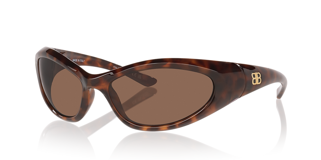 BALENCIAGA ブラウン角型メガネ。ヴィンテージ品。入手困難。 Amazon.com: Balenciaga BB0273SA 002 Sunglasses Women's Havana