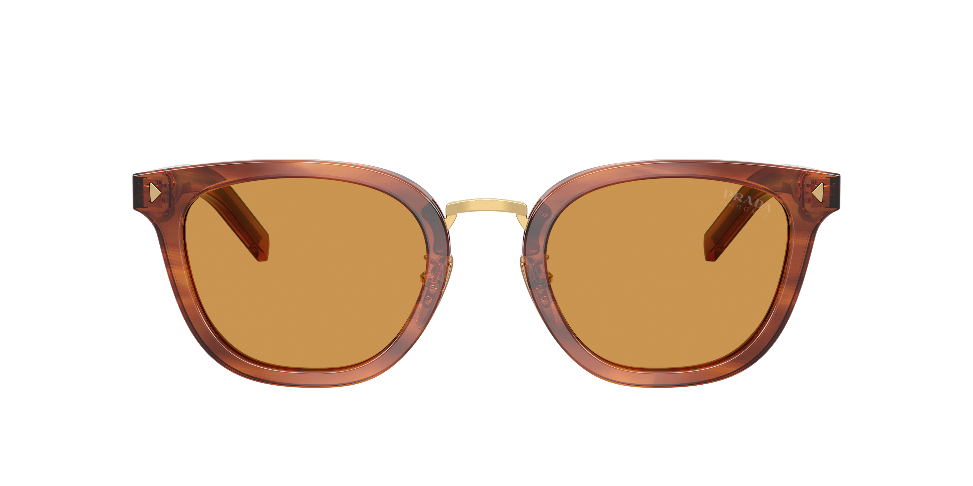 Prada Man Sunglass Pr C01sd In Brown