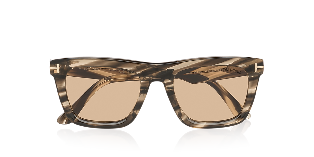 Tom Ford Lelio XXL (52 - 21) with Brown lenses and Tortoise frame