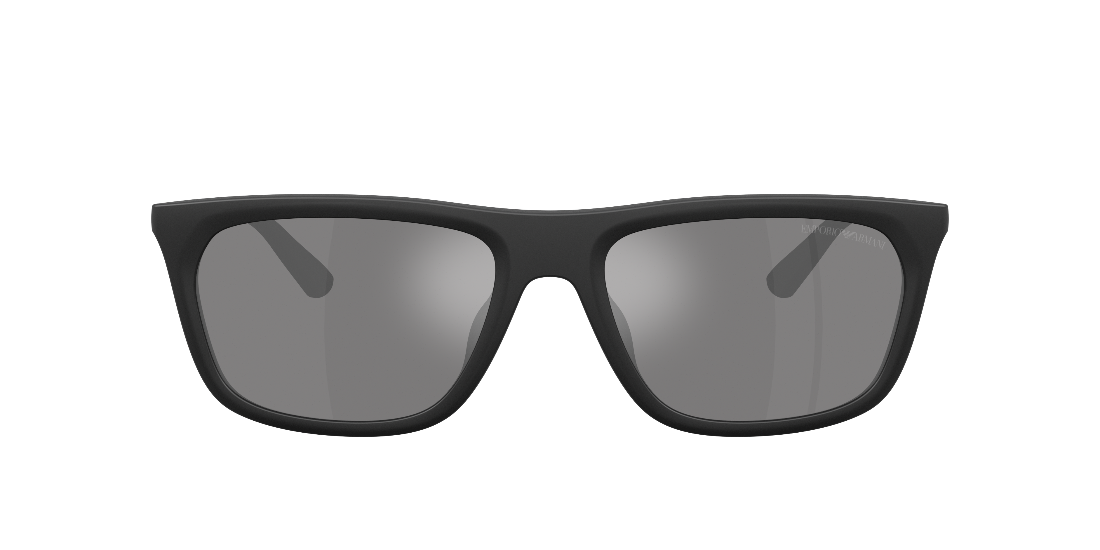 Emporio Armani EA4272U XXL (57 - 18) with Silver lenses and Black