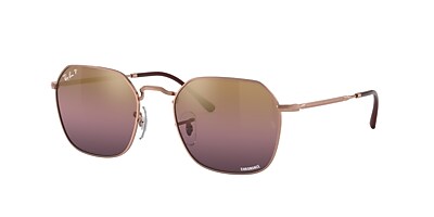 Ray-Ban RB3694 Jim 53 Brown & Gunmetal Sunglasses | Sunglass Hut USA