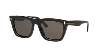Tom Ford Damian-02 XL (54 - 17) with Grey lenses and Black frame