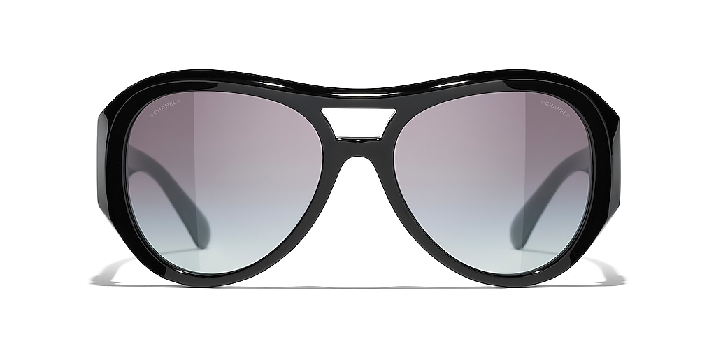 Chanel Pilot Sunglasses CH5508A M (56 - 18) with Grey lenses