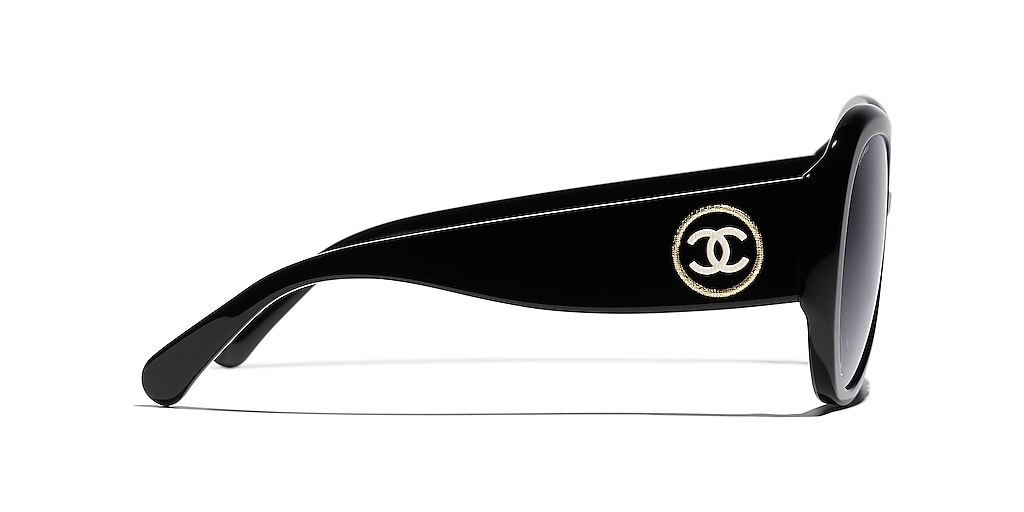 関税・送料込み*CHANEL*CH5508 サングラス Chanel Pilot Sunglasses CH5508A M (56 - 18) with Grey lenses