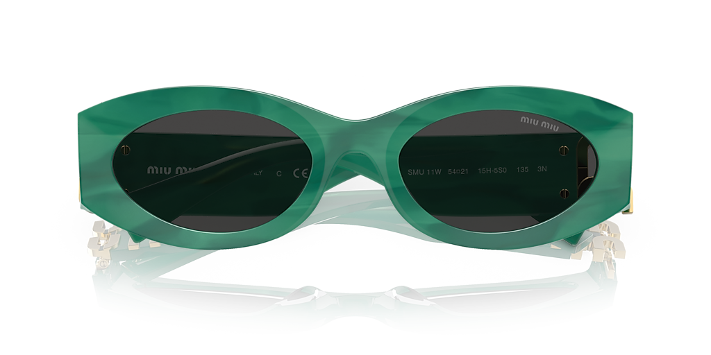 MIU MIU 0MU11WS16K10R54 関税送料込 Miu Miu MU 11WS XL (54 - 21) with Brown lenses and Tortoise